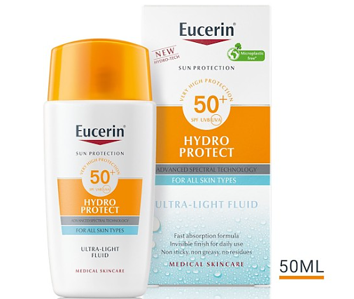 Слънцезащитен ултралек флуид HYDRO PROTECT SPF50+