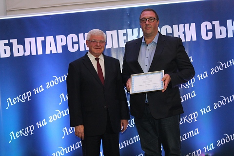 Д-р Никола Боянов от УМБАЛ „Пълмед“ с престижна награда от БЛС за иновативна медицина