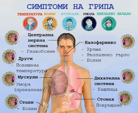 Симптоми на грип