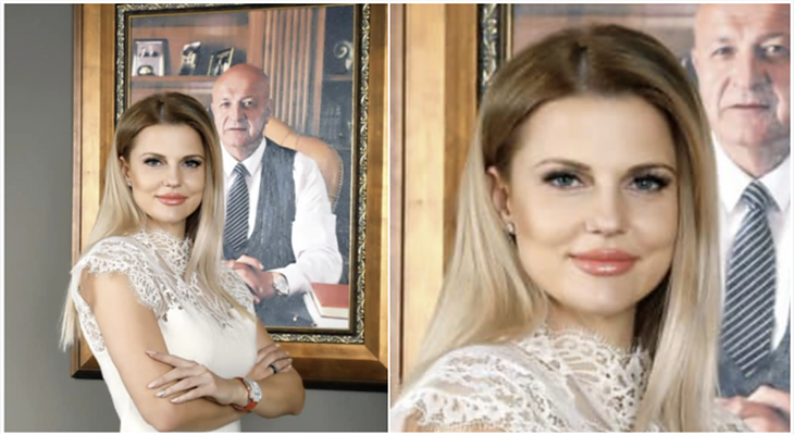 Бояна Шарлопова, съпругата на бизнесмена-милионер Стефан Шарлопов