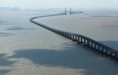 В Китай е построен най-дългия мост