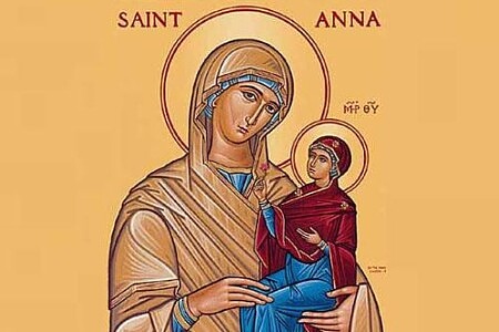 Св. Анна, закрилница на майчинството