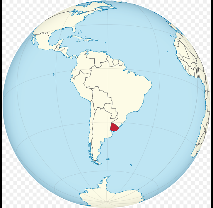 Уругвай е единствената държава в Южна Америка, която е на юг от Тропика на Козирога.