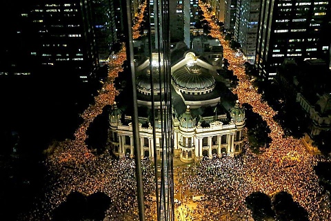 Протести в Бразилия