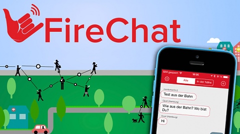 FireChat - приложение за безплатно изпращане на съобщения