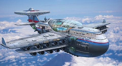 Летящият Кремъл - суперлуксозен самолет на Путин