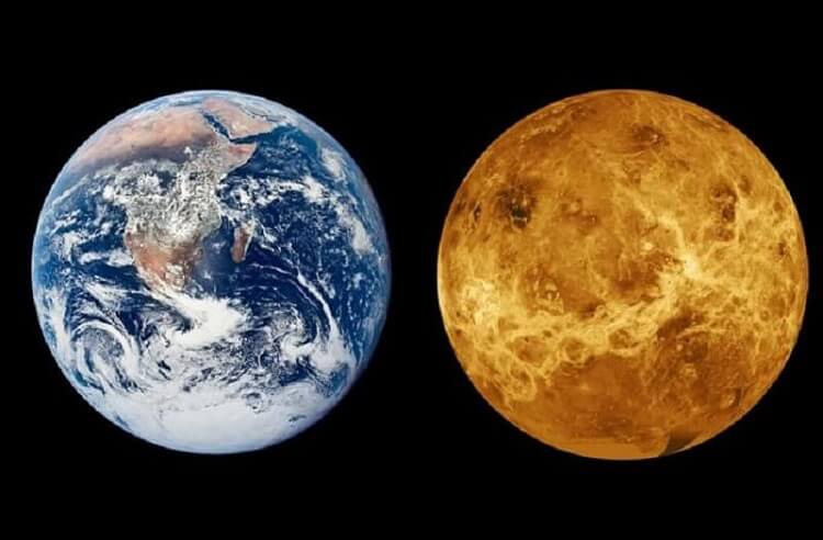 Венера и Земята - невероятни факти за космоса