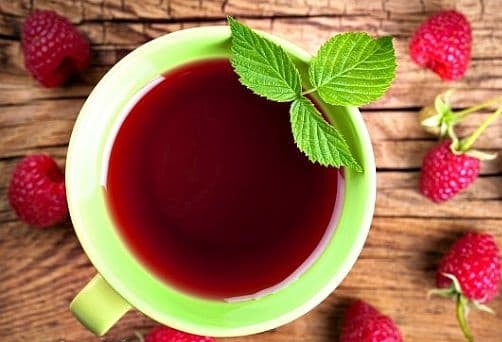 Чай от малини при настинки