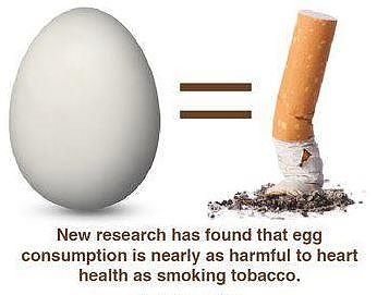 Яйцата и пушенето повишават холестерола