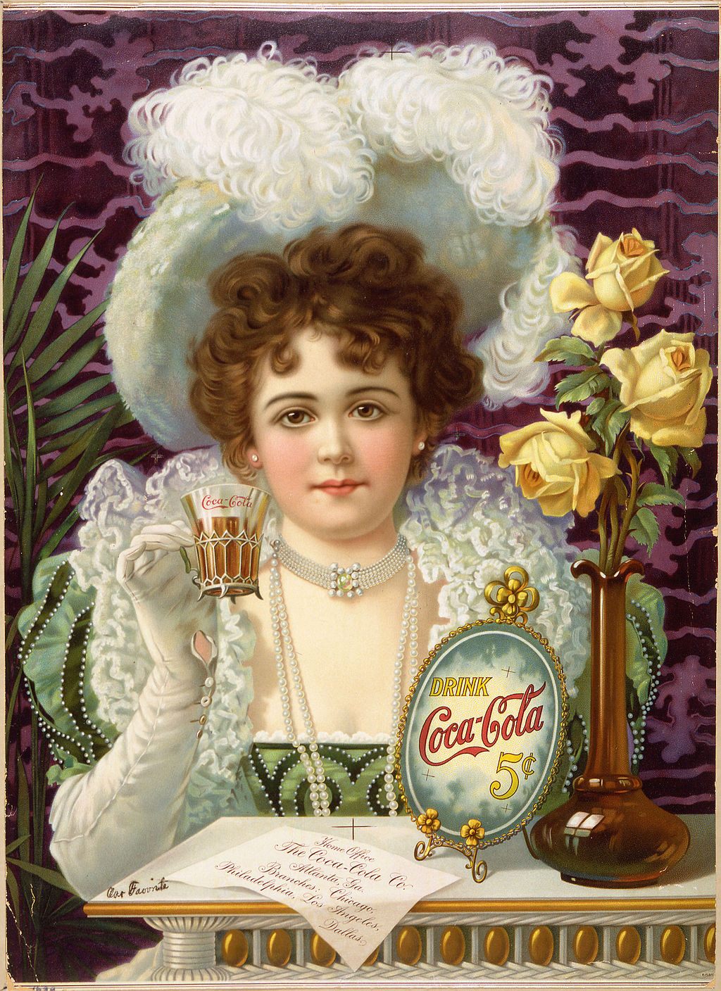 Реклама на Кока Кола от началото на 20 век