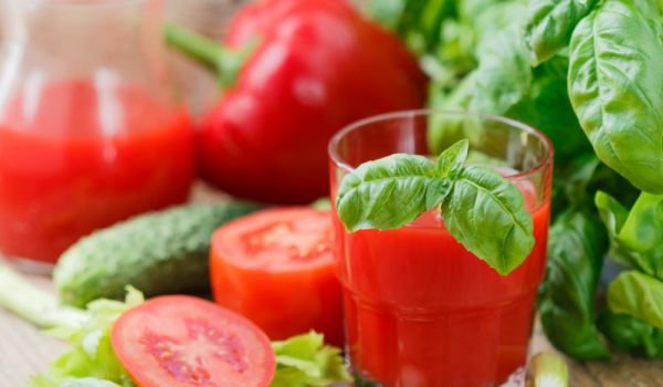 Сок от домати да добро зрение