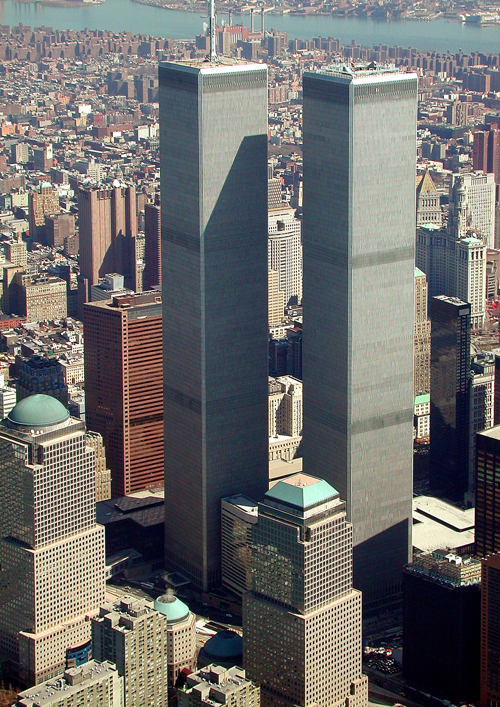 Световен търговски център, Ню Йорк, Кулите близнаци