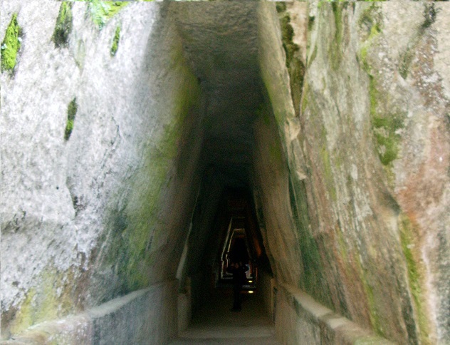 The Baiae tunnel entrance