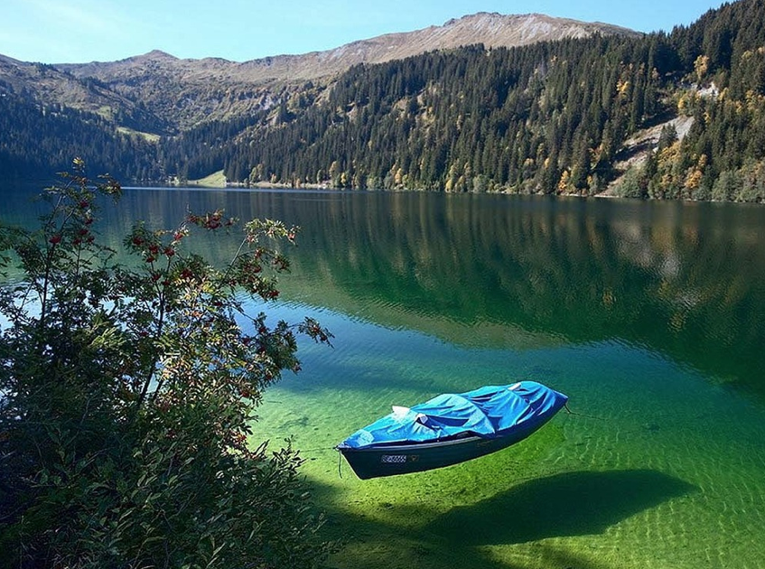 Синьо езеро, Нова Зеландия, най-чиста вода в света