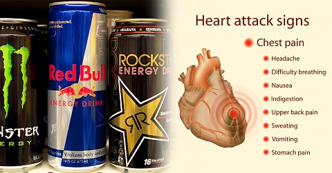 Сърце и еннергийни напитки