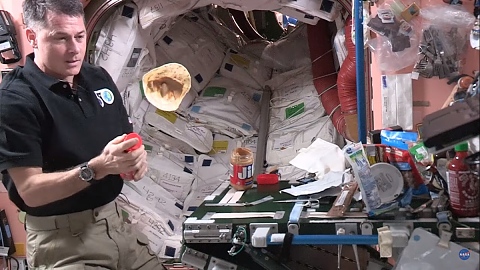 Храна в Космоса за астронавти