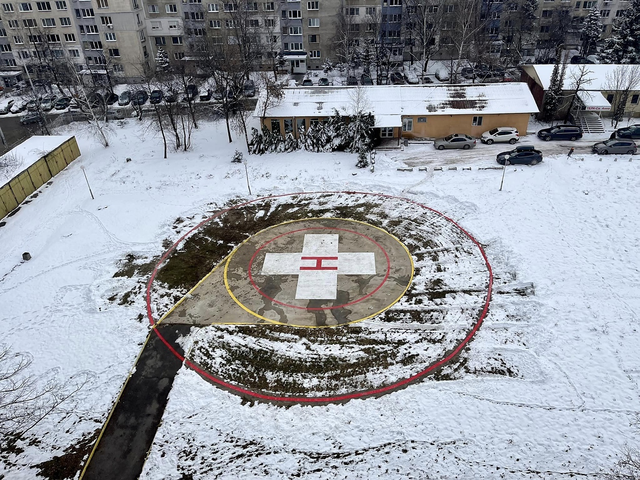 Първата сертифицирана болнична хеликоптерна площадка в София