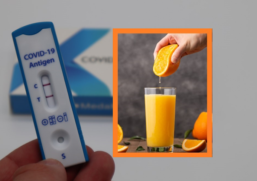 Ученици в Англия използват портокалов сок за да фалшифицират резултатите от ковид тестовете