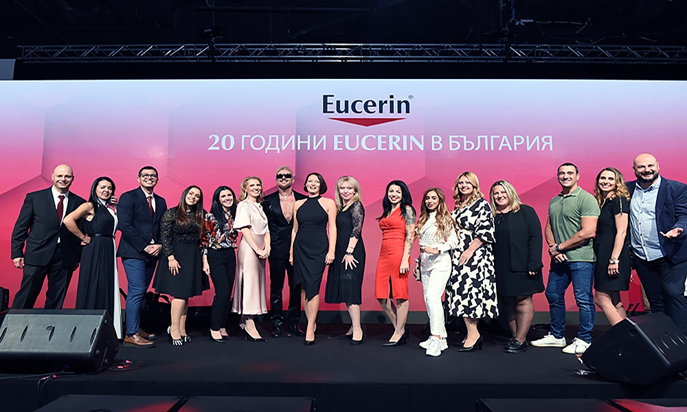 Eucerin® отпразнува 20-годишнина в България с Hyaluron-Filler+Elasticity