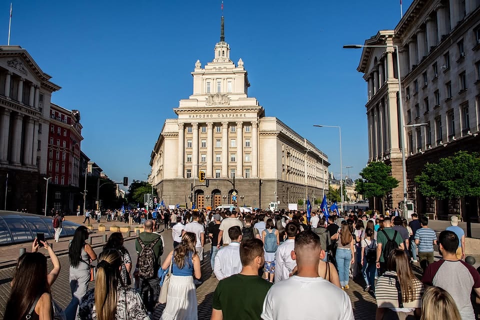 Протестиращите млади медици 
