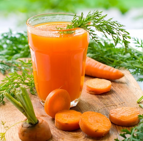 сок от моркови срещу пролетни алергии