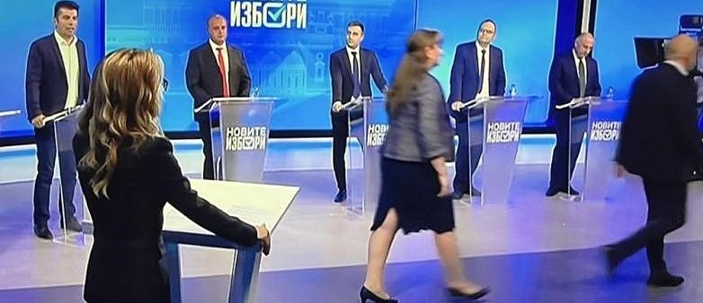Кирил Петков се яви непоканен в бТВ - бил най-добрият от ПП за дебат, ГЕРБ напуснаха