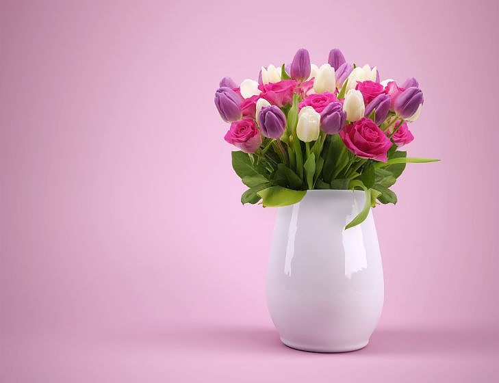 Къде да поставите ваза с цветя