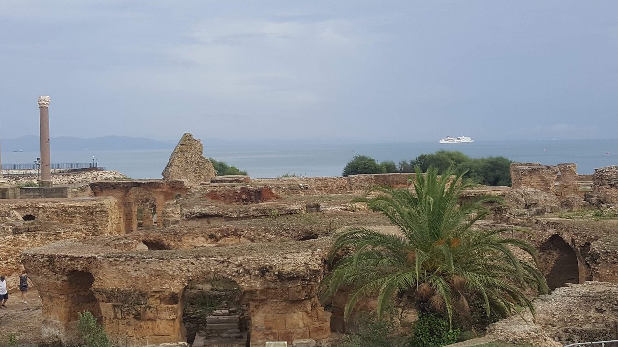На територията на съвременен Тунис може да открием останките на древния Картаген.