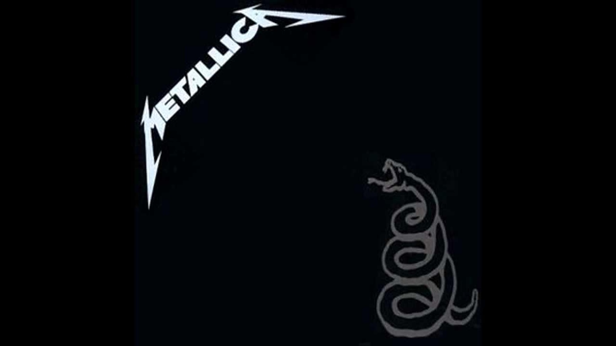 На обложката на т.нар. “черен” албум на Металика е изобразена змия.