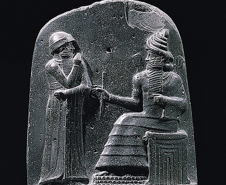 Вавилонският цар Хамурапи създава Сборник със закони, с което остава в историята.