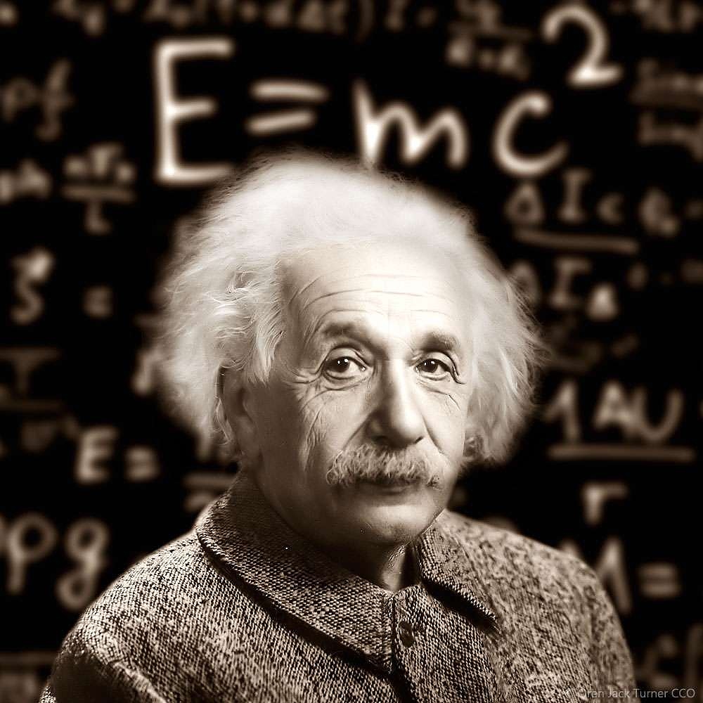 Връзката между кои физични величини описва формулата на Айнщайн Е=mc^2?