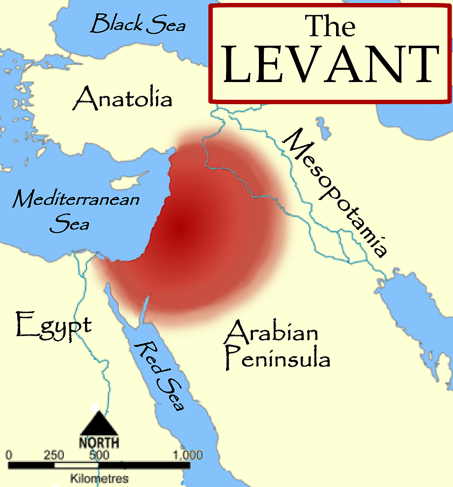 Мароко не попада в границите на историческата област Левант.
