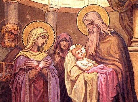 Свети Симеон Богоприимец и Анна пророчица