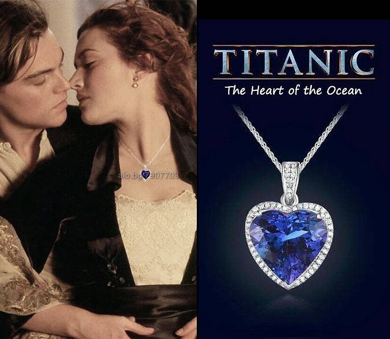 Колието “Сърцето  на океана” от култовия филм “ Титаник”