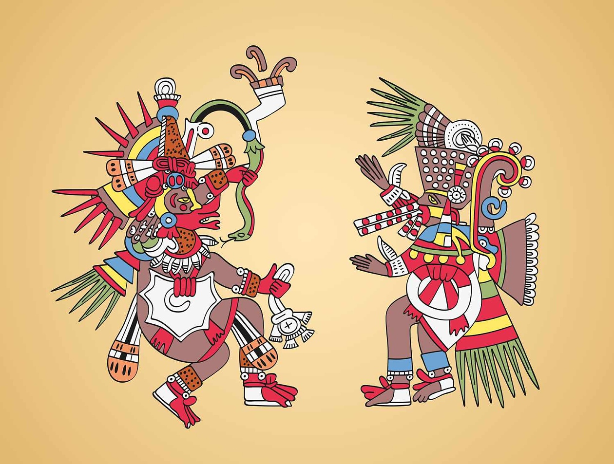 Кетцалкоатъл:  Ацтецко божество