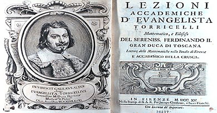 Какво измерва Еванджелиста Торичели през 1643 г. с помощта на тръба дълга 1 м и пълна с живак