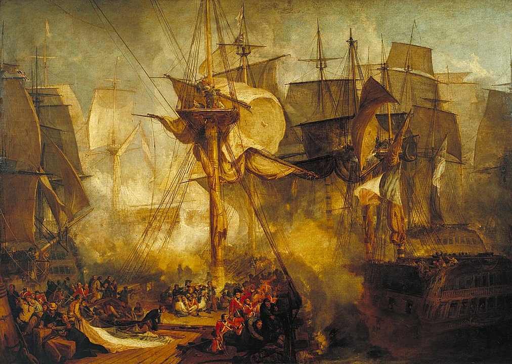 Битката при Трафалгар не е спечелена от Наполеон.