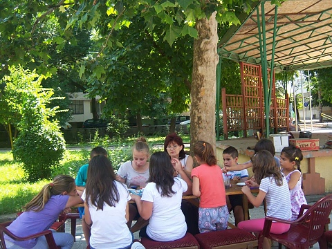 Безплатна лятна читалня в Бургас