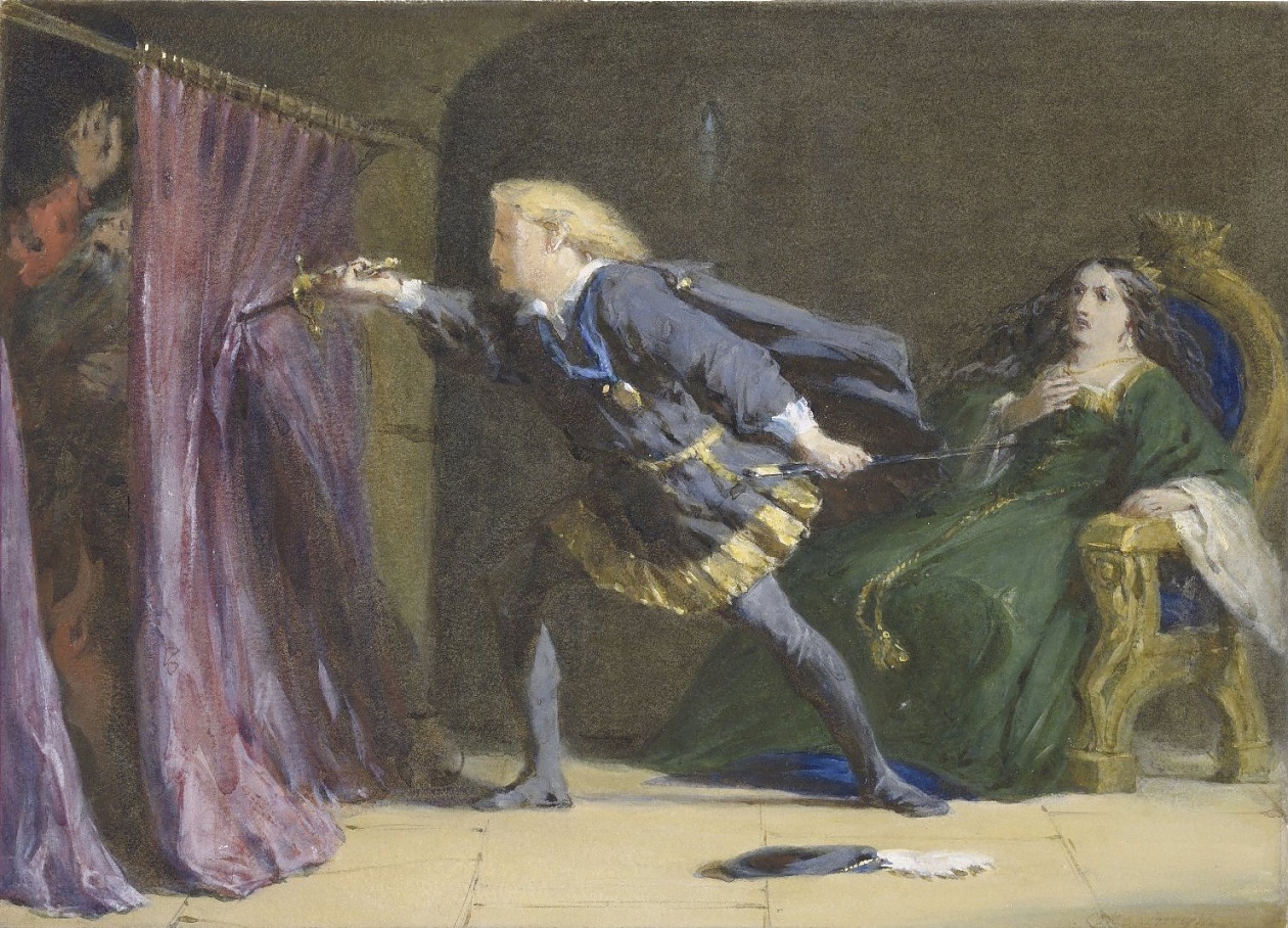 Придворните на Хамлет и негови приятели от детството в едноименната пиеса на Шекспир