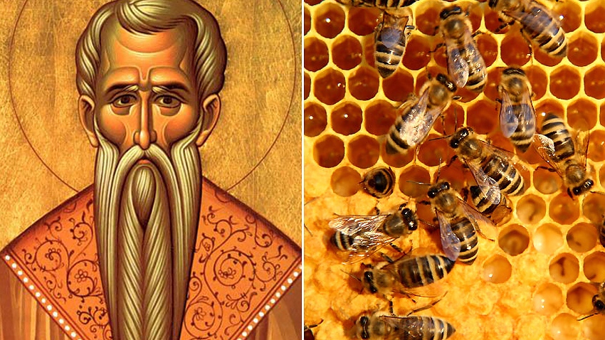 Св. Харалампий се почита като застъпник на болните и закрилник на пчеларите