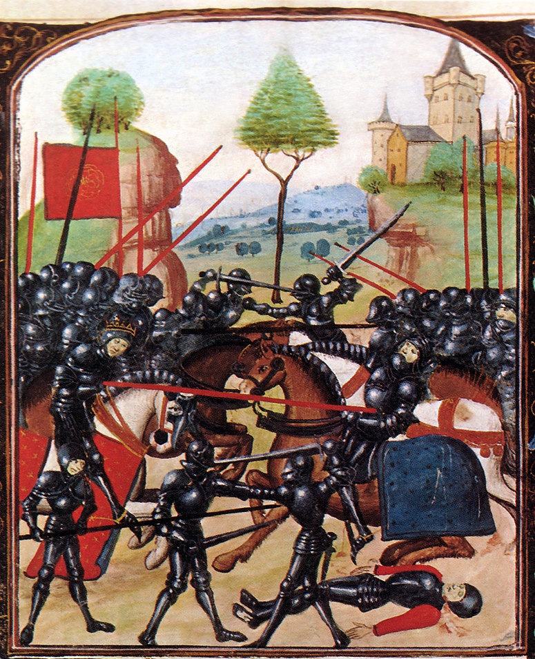 Конфликтът между родовете Ланкастър и Йорк е известен като Войната на розите.
