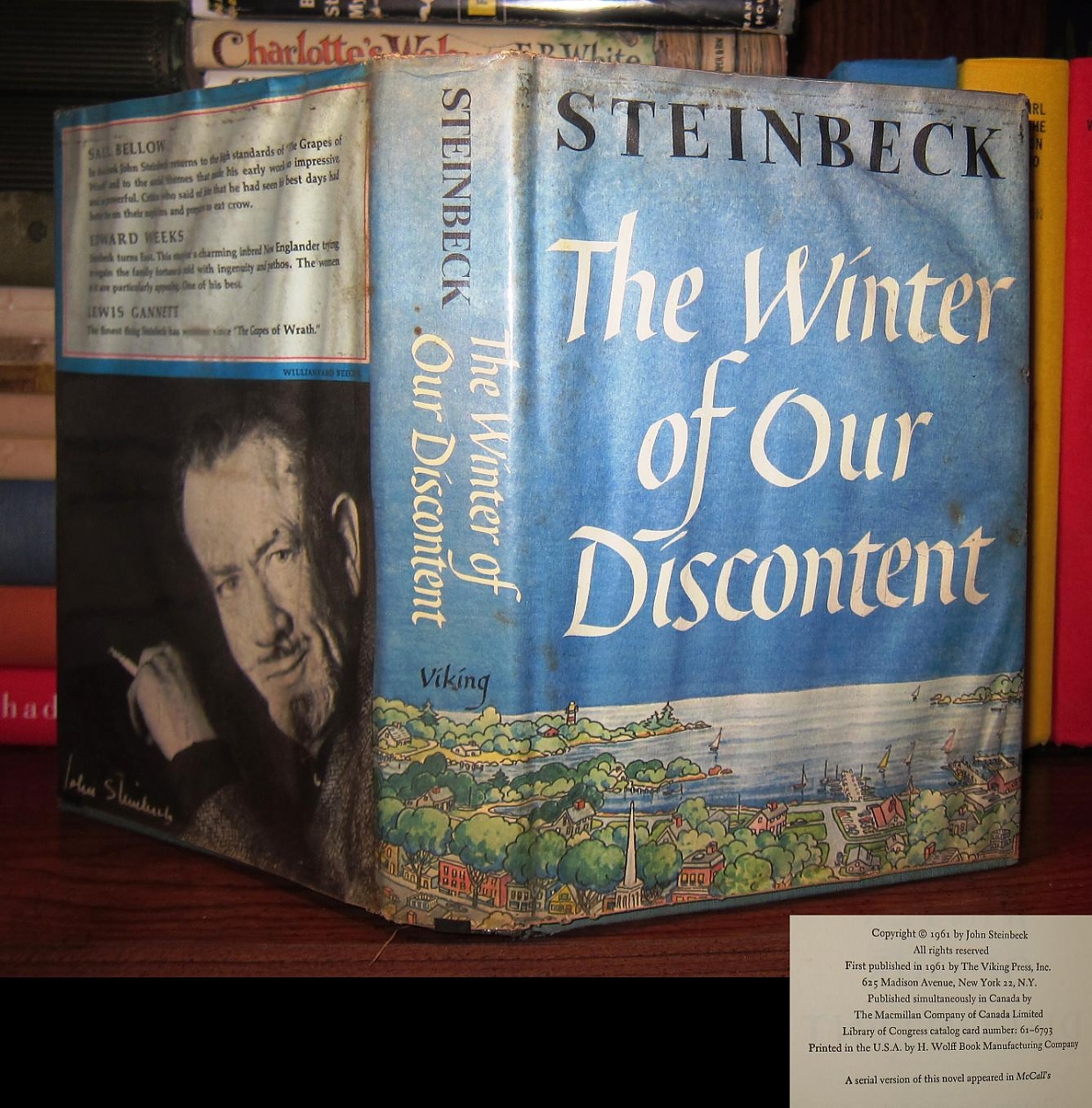 Джон Стайнбек кръщава романа си “Зимата на нашето недоволство” на пиеса от Шекспир