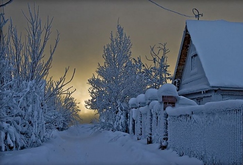 Зимно утро, Пушкин