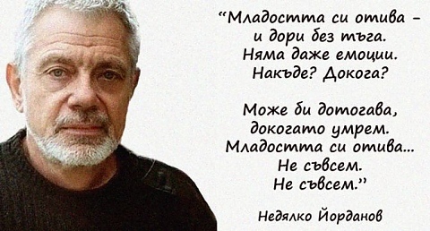 Недялко Йорданов е роден на 18 януари 1940 г.