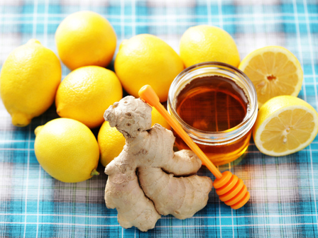 Джинджифил, мед и лимони срещу настинки