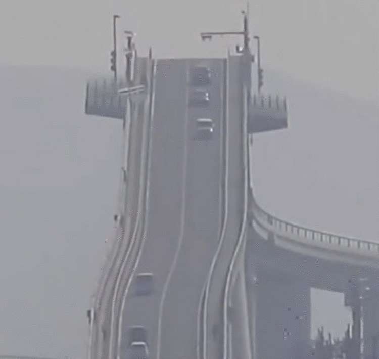 Екстремен мост в Япония