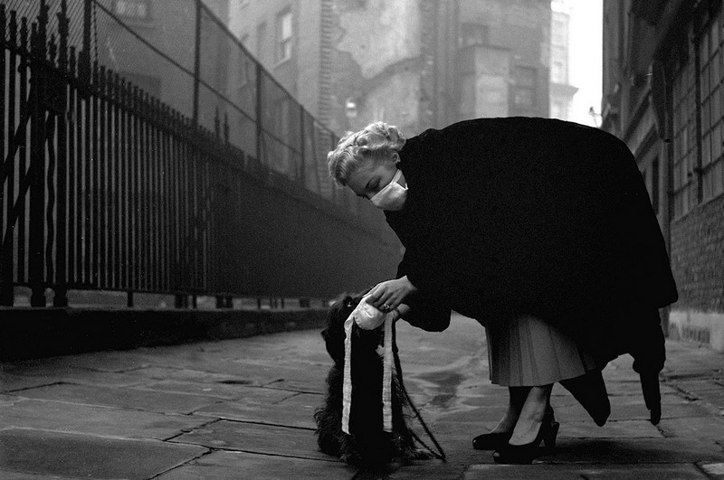 Замърсен въздух в Лондон Големият смог 1952 г.