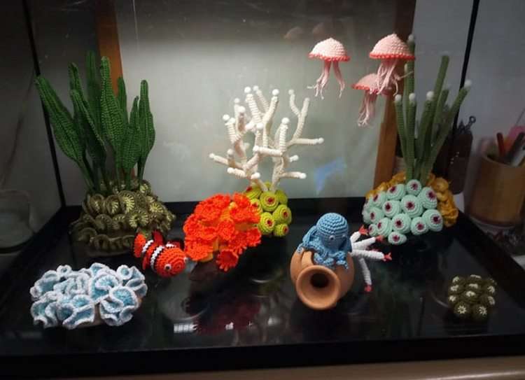Плетен аквариум