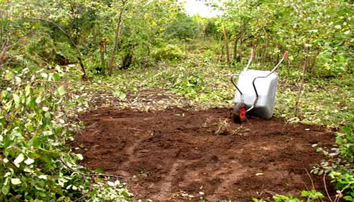 Прекопаване на почвата през октомври