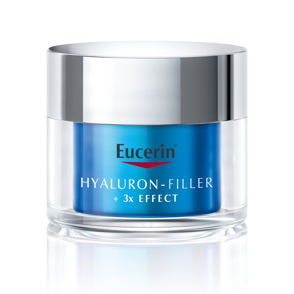 Eucerin Hyaluron-Filler Хидратиращ нощен крем с тройно действие